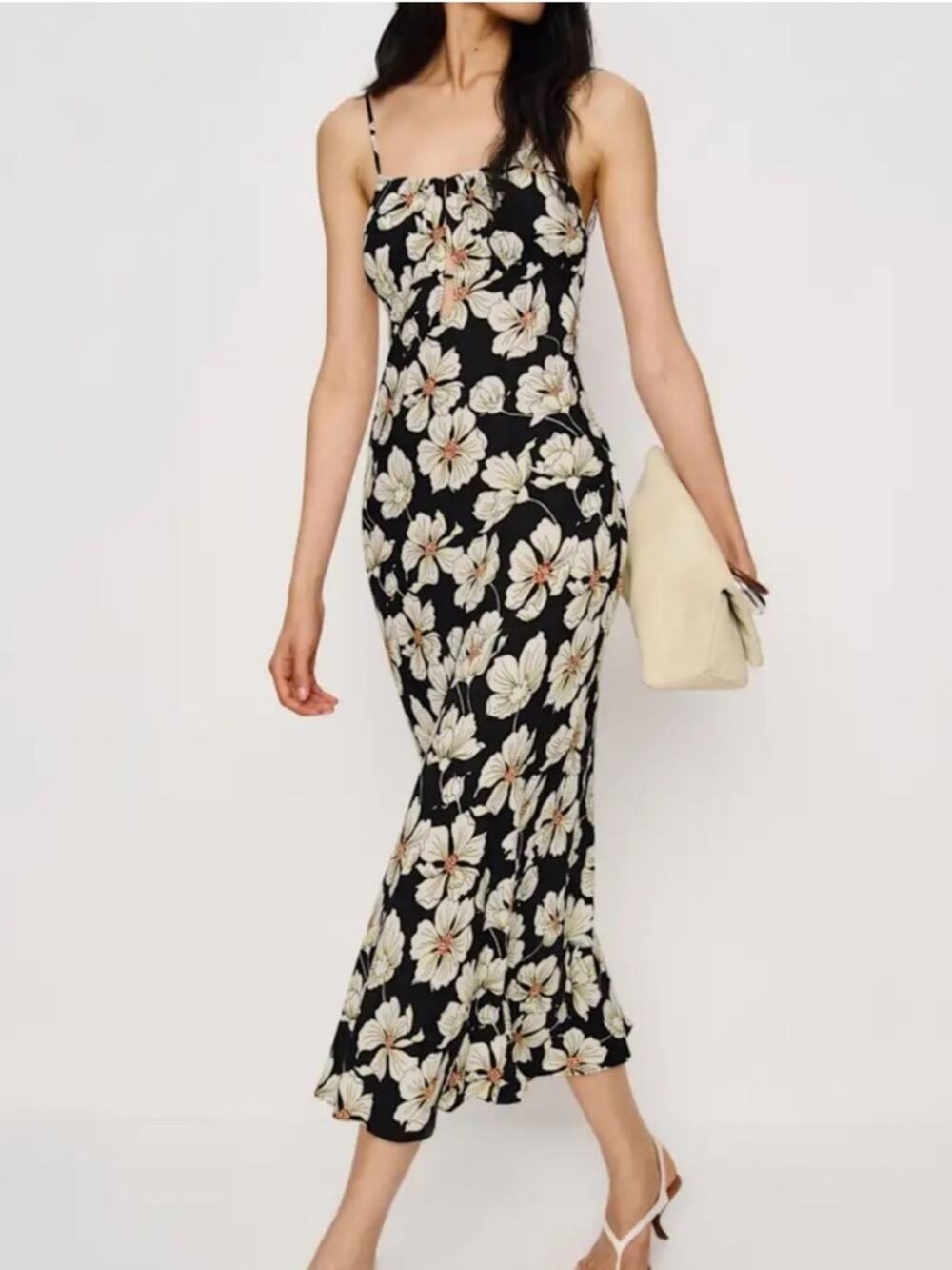 Reformation Zia Dress in Oriole L